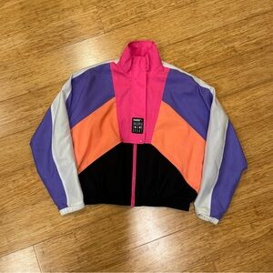 Puma color block windbreaker jacket